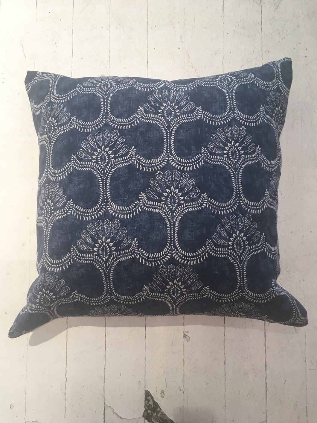 Cushion | Blue Arabesque