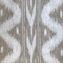 Cushion | Batavia White Ikat Linen