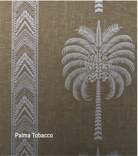 Palma on Slubbed Cotton Tabacco