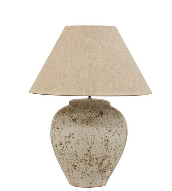 Tuscan Stone Lamp