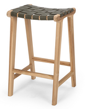 Bar Seat | Leather Olive